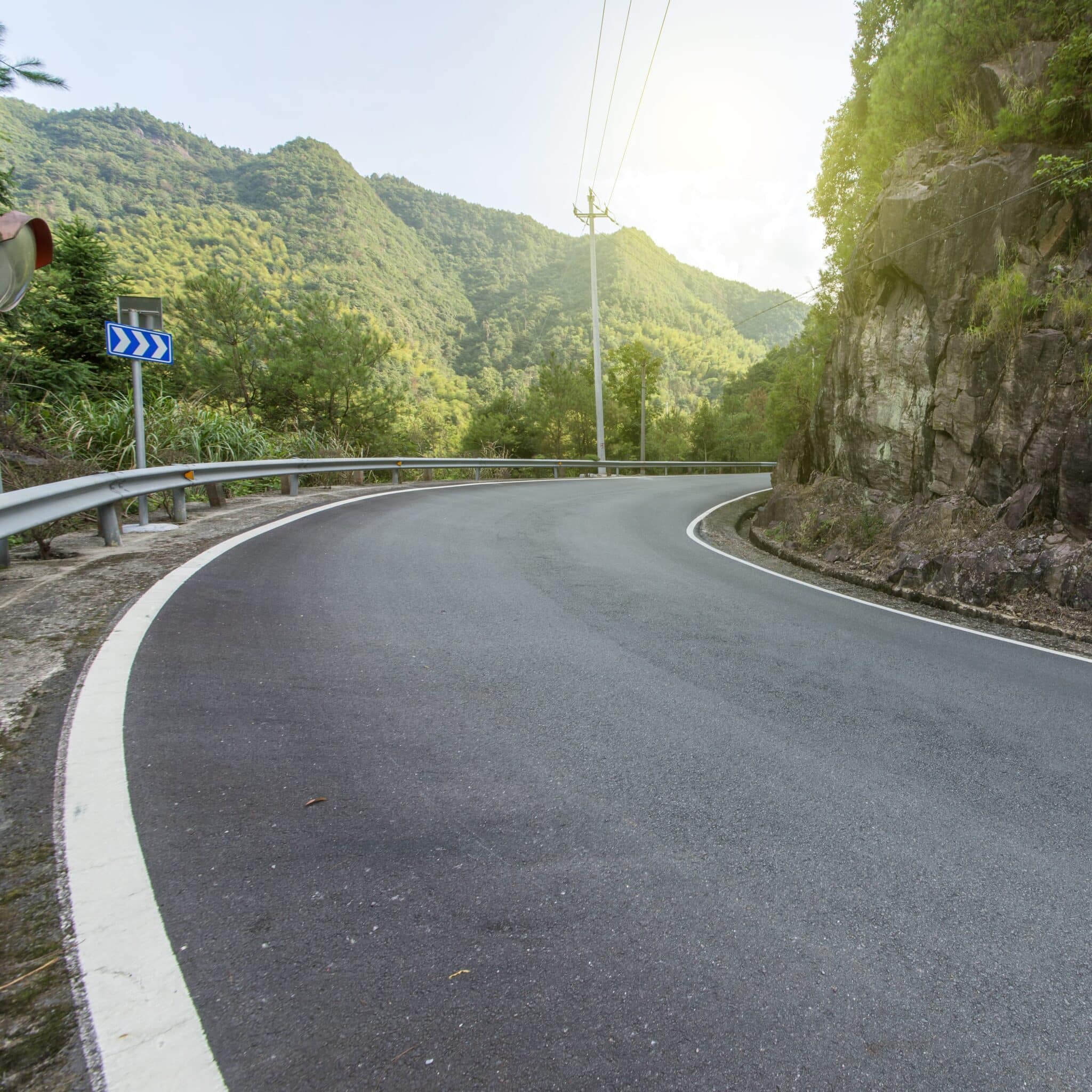 Winding path symbolizing the long-term journey and milestones of addiction recovery.