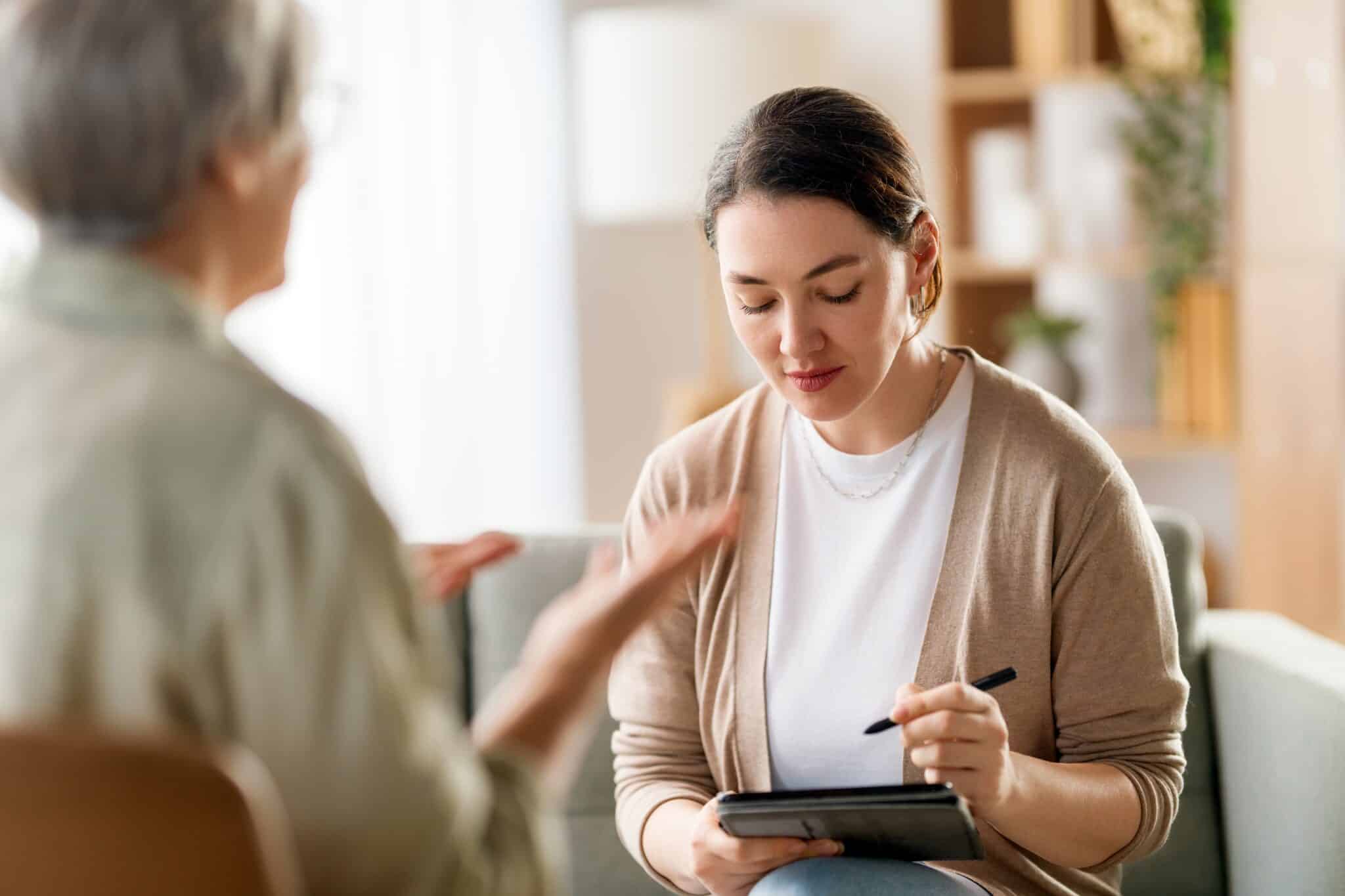 Ongoing therapy session showing why therapy is a long-term investment in recovery